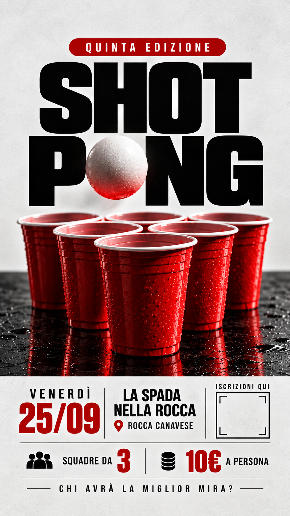 Locandina Shot Pong